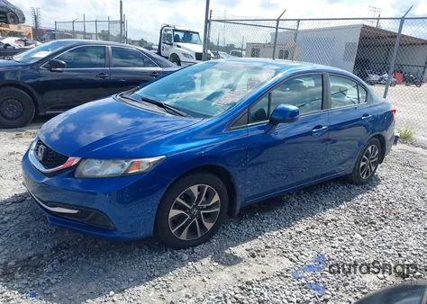 2013 Honda Civic Ex from USA, damaged, VIN 19XFB2F86DE046037